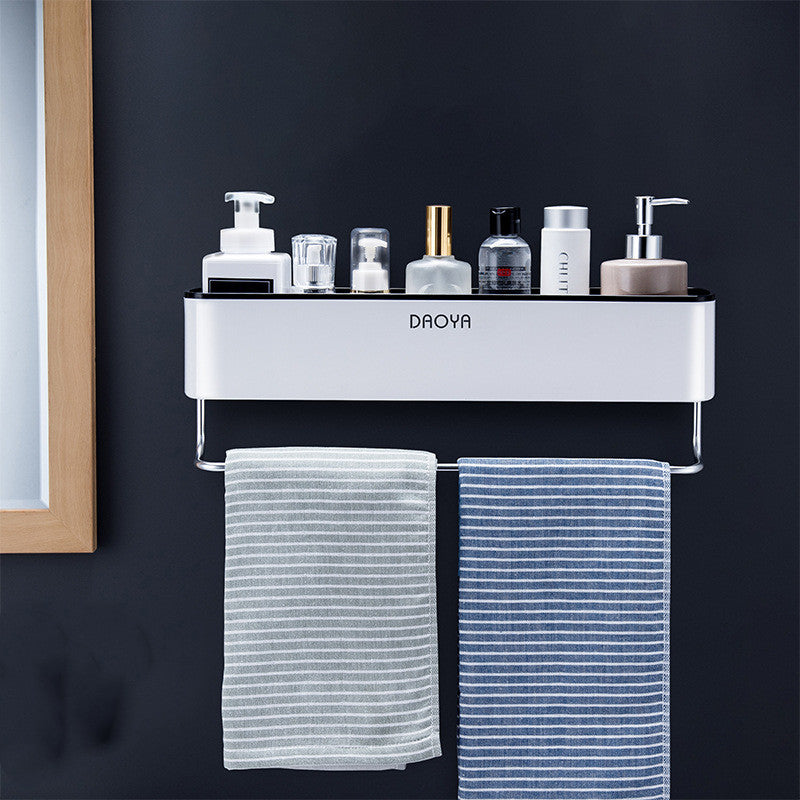 Wall-Mounted Bathroom Storage Rack