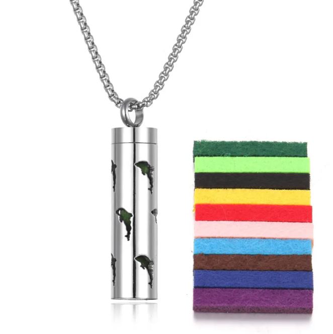 Perfume Bottle Essential Oil Titanium Steel