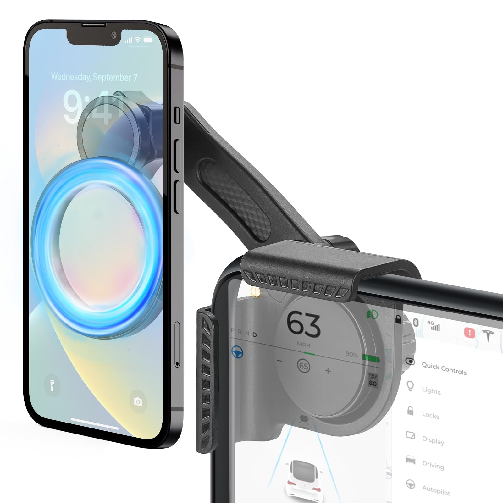 Tesla Model 3/Y/Cybertruck Magsafe Magnetic Phone Holder