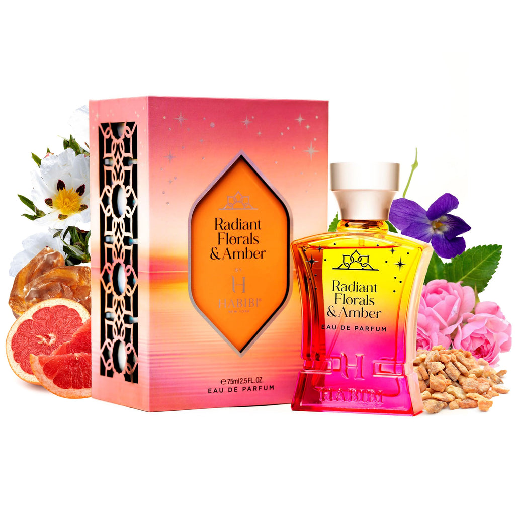 Radiant Florals & Amber Musk Perfume for Women