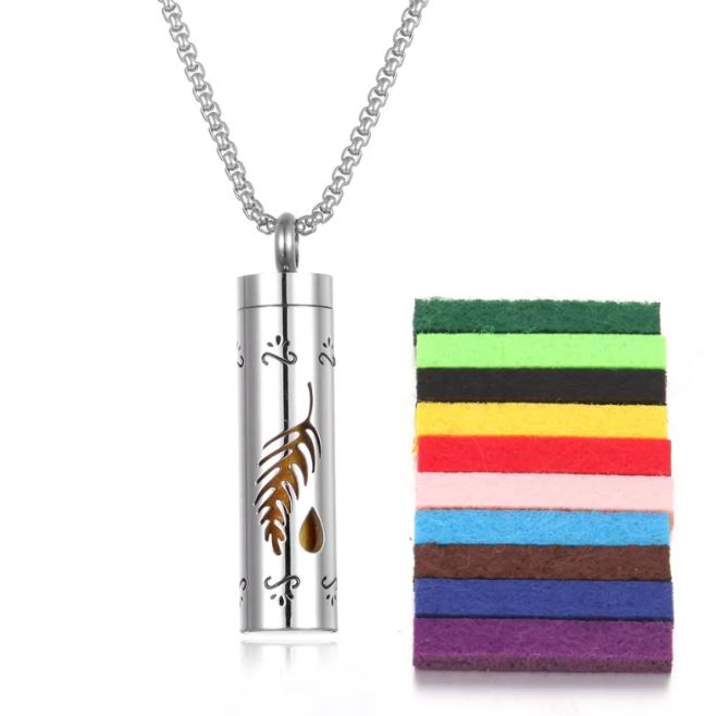Perfume Bottle Essential Oil Titanium Steel